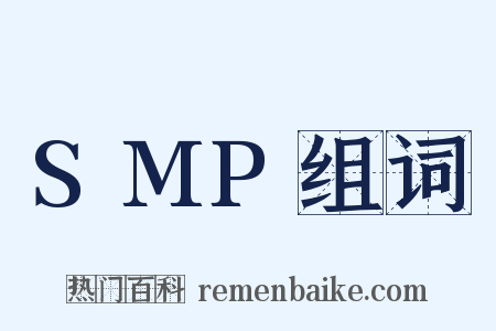 SMP组词是什么意思的图片